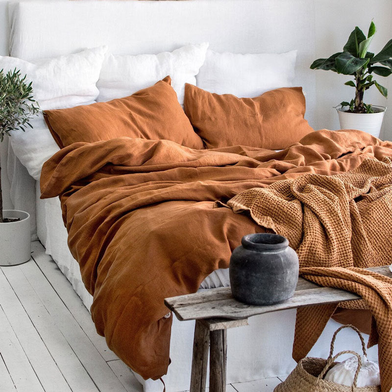 Pure Linen Four-Piece Bedding Set