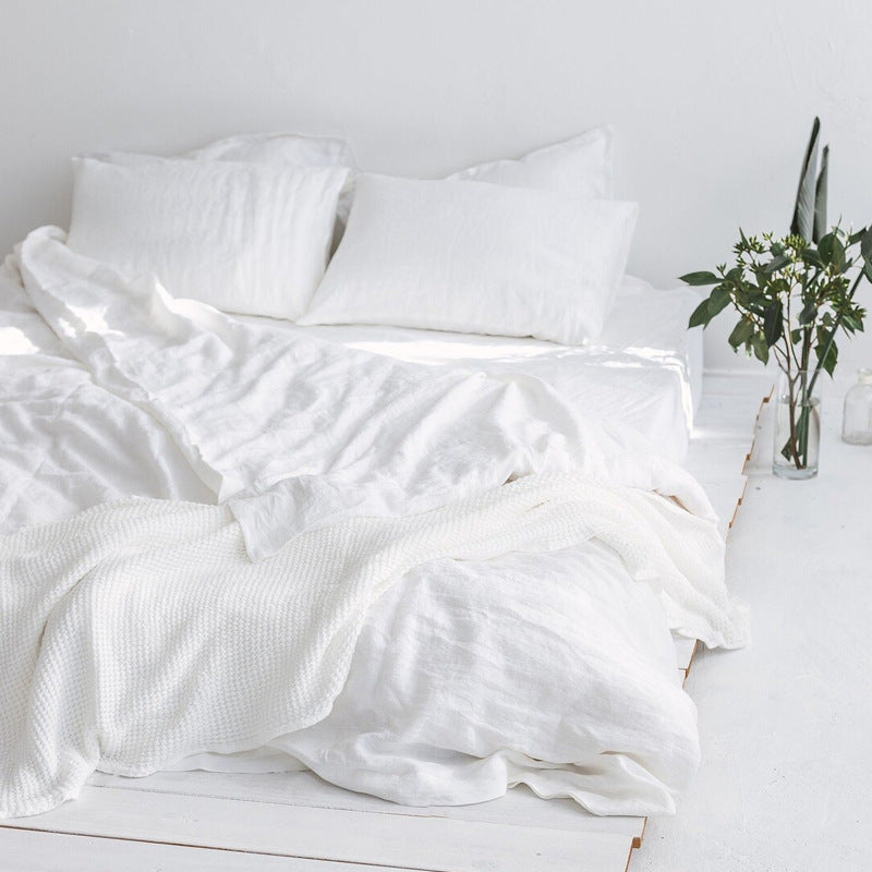 Pure Linen Four-Piece Bedding Set