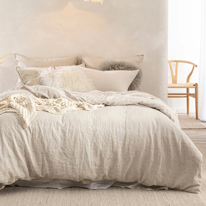 Pure Linen Four-Piece Bedding Set